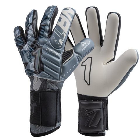 Guante De Portero Rinat Meta Tactik gris blanco PRO